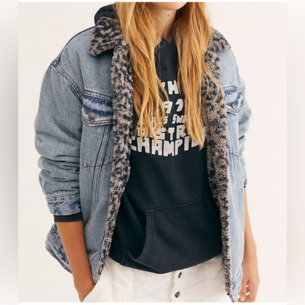 Free People Wild Ones Denim Jacket